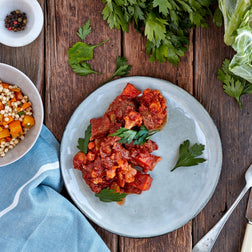 Beef & Cauliflower w/ Roast Carrot Quinoa
