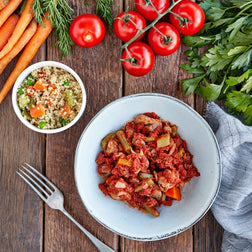 Chicken & Olive Cacciatore w/ Brown Rice LRG