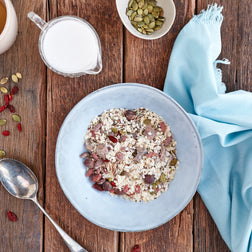 Pecan, Pear & Goji Berry Museli w/ Milk SML