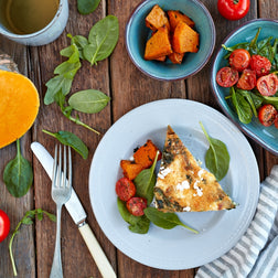 Tomato, Olive & Fetta Frittata SML