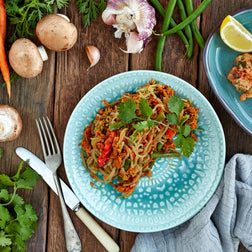 Thai Fish Cakes & Sweet Potato Noodles