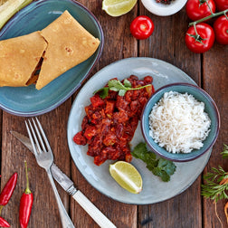 Mexican Sweet Potato Enchillada & Spinach