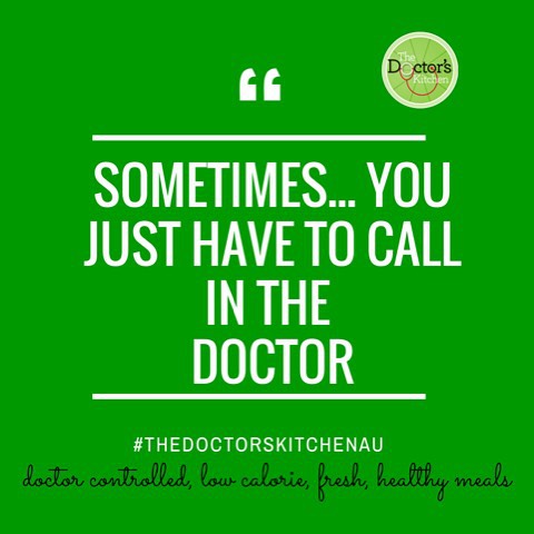 Sometimes… you just have to call in the doctor.
