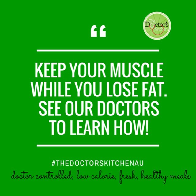 Keep your muscle while you lose fat. See our doctors to learn how!